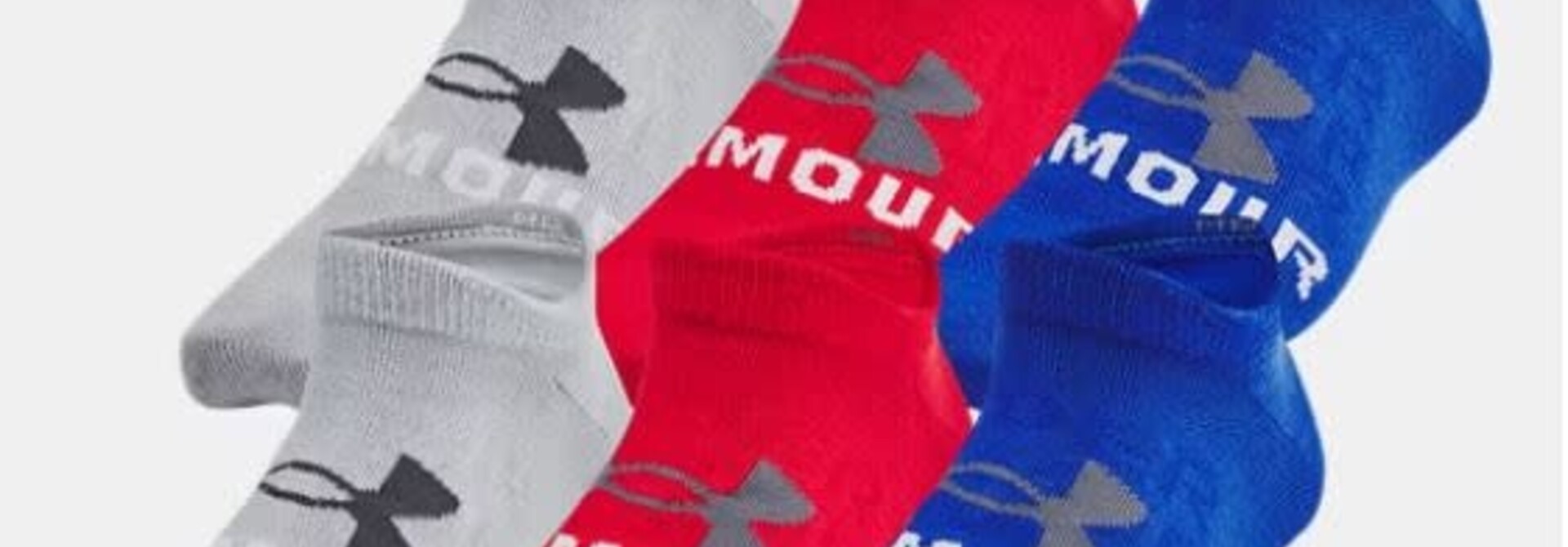 Chaussettes Invisibles IN BLEU 6pk - UA BASIC