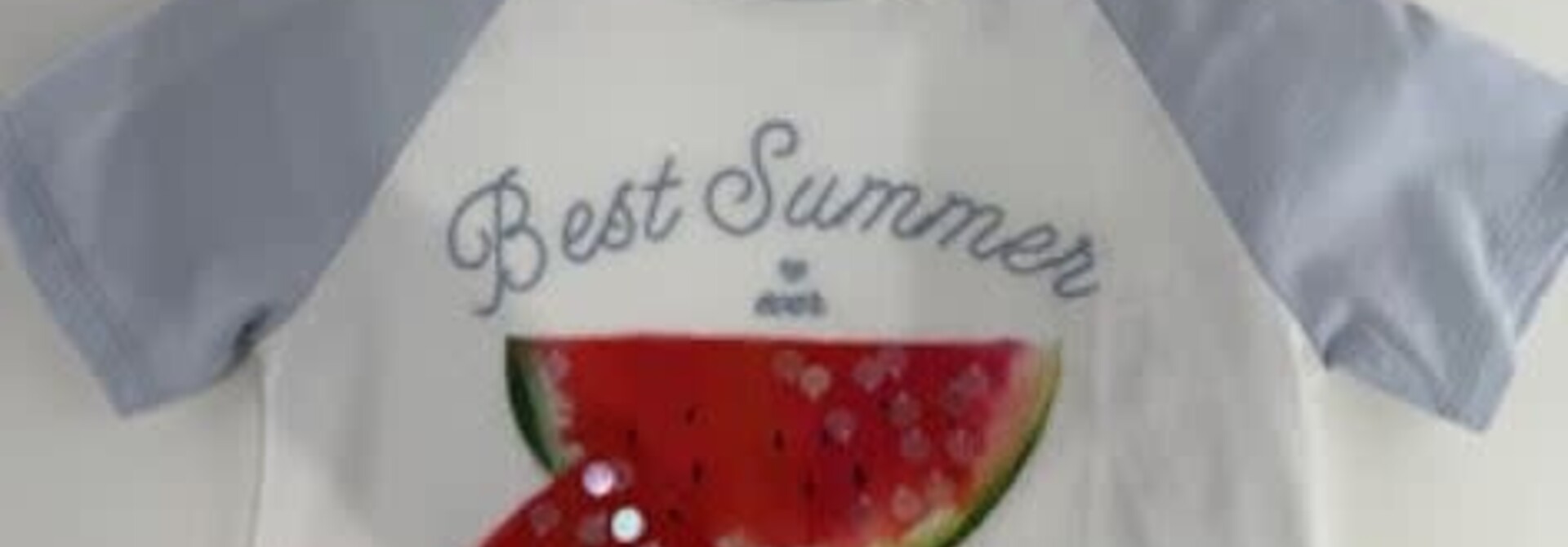 T-Shirt CROP MELON - BEST SUMMER