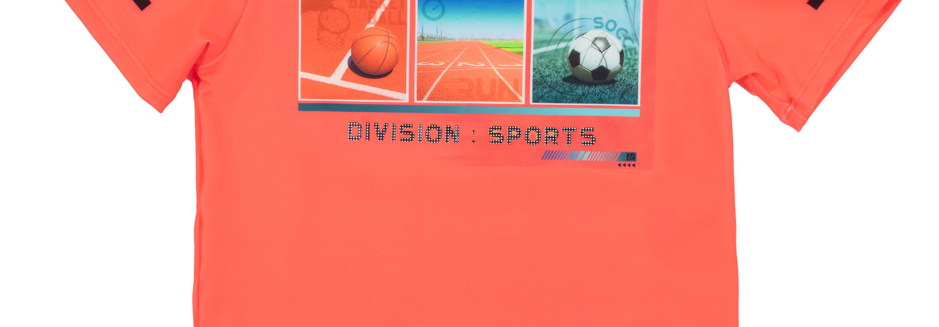T-shirt athlétique ORANGE - DIVISION: SPORTS