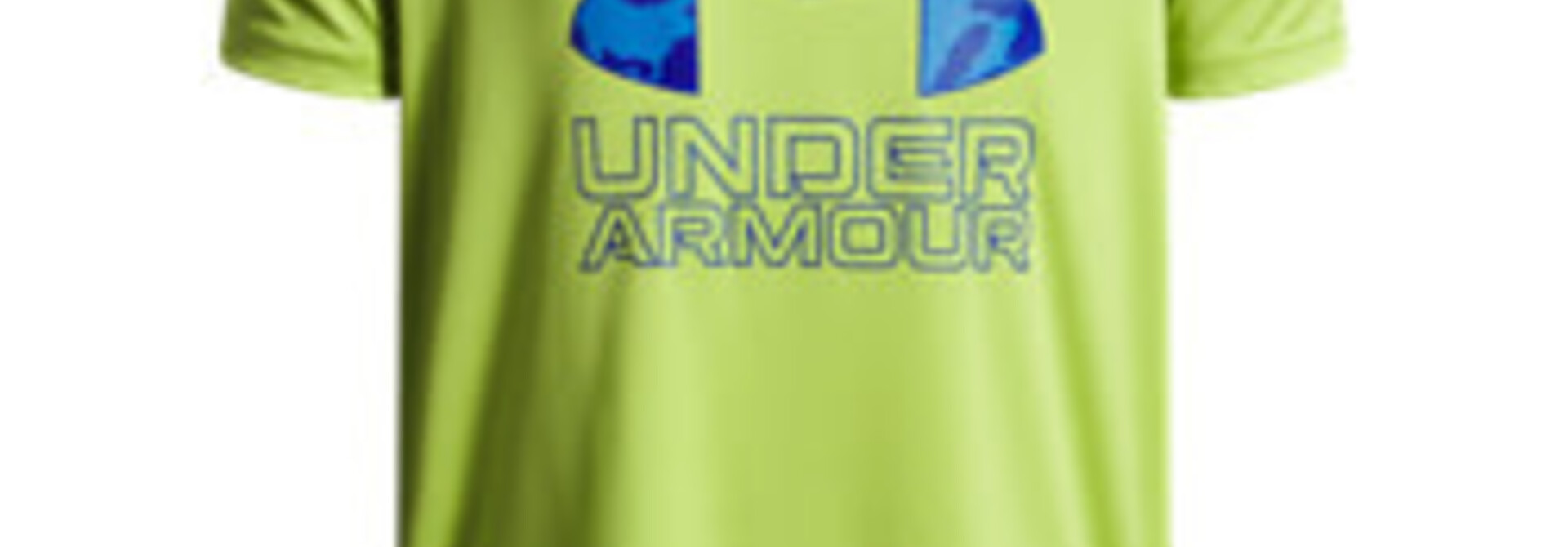 T-Shirt TECH HYBRIDE Vert - UA SPACES JUNIOR