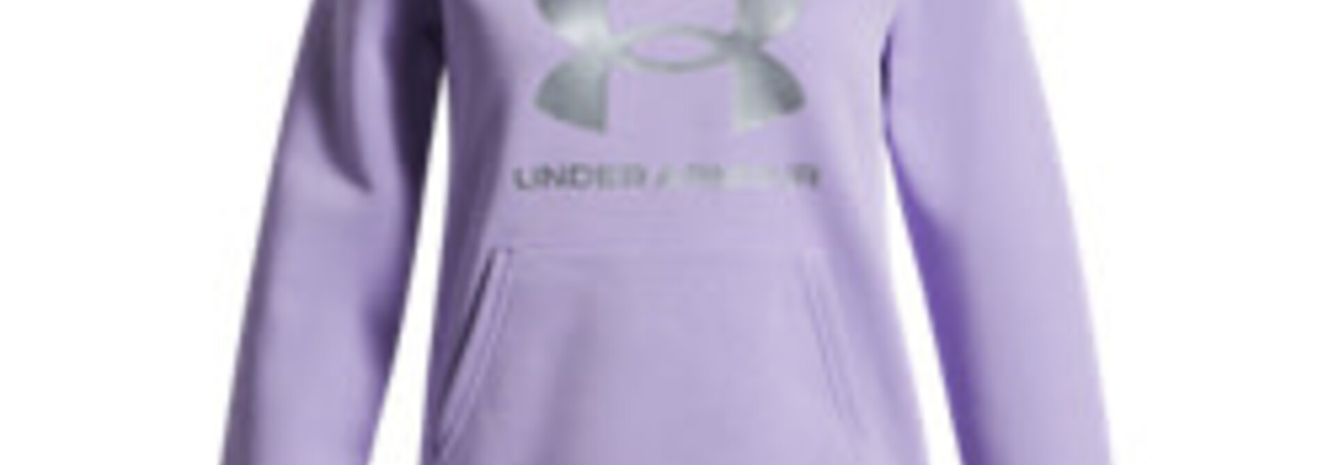 Hoodie RIVAL FLEECE SHIMMER - UA SPACES JUNIOR
