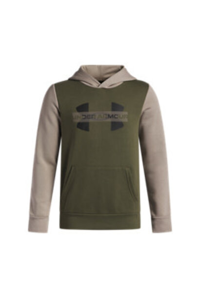 Hoodie RIVAL FLEECE COLORBLOCK - UA SPACES JUNIOR
