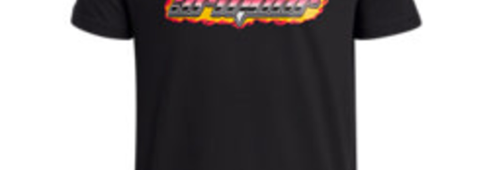 T-Shirt FLAME WORDMARK Noir - UA SPACES JUNIOR