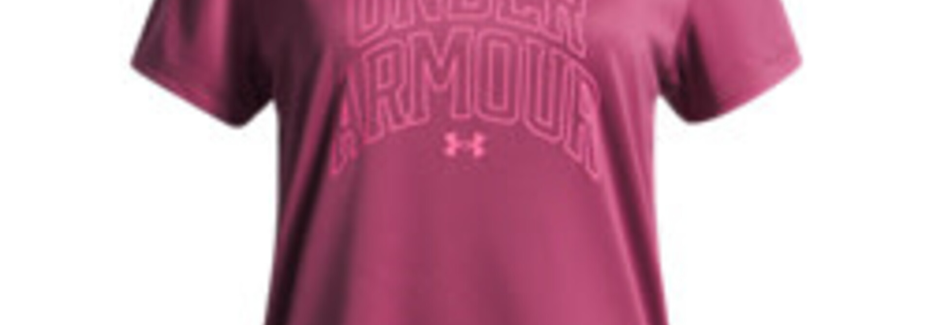 T-Shirt TECH VARSITY Fucshia - UA SPACES JUNIOR