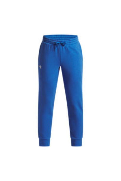 Pantalon RIVAL FLEECE Bleu - UA SPACES JUNIOR