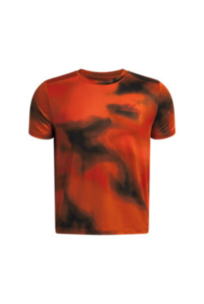 T-Shirt VANISH Orange - UA SPACES JUNIOR