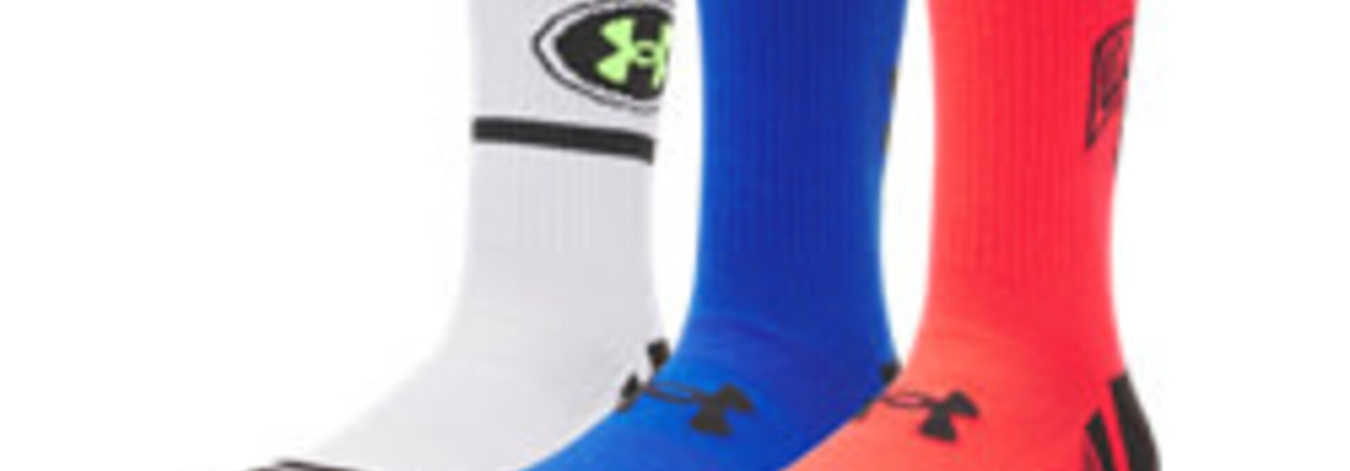 Chaussettes hautes Performance Tech 3PACK Rouge- UA BASIC JUNIOR
