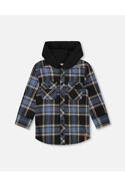 Chemise Flannel à capuchon - B.O.Y.S.