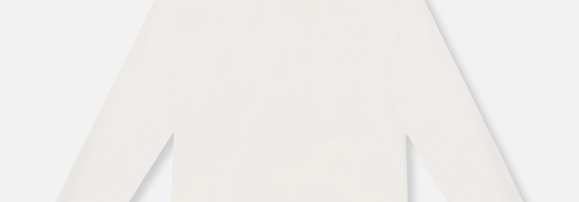 Chandail Rib CREME - LES ESSENTIELS