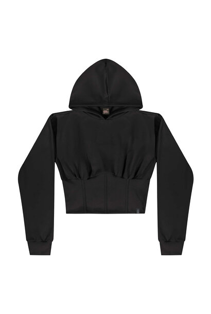 Hoodie Crop CORSET - GLOSS