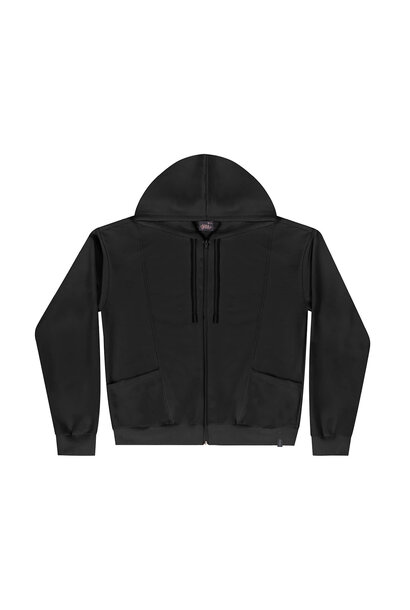 Veste CROP NOIR - GLOSS