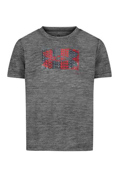 T-Shirt TWIST TECH GRIS - UA SPACES 4 à 7 ans