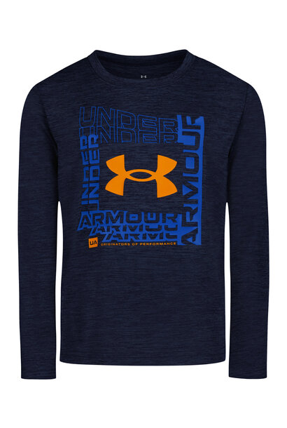 Chandail FRAME TWIST NAVY - UA SPACES 4 à 7 ans