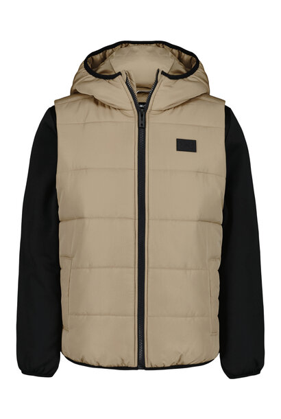 Veste PUFFER Hoodie 2FER CAMEL - UAC SPACES JUNIOR