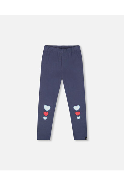 Legging marine - TARTE AUX POMMES