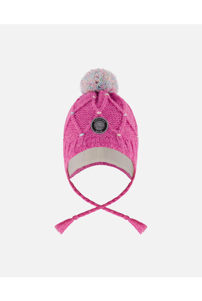 Tuque d'hiver péruvienne en tricot (doublé) - LICORNES MAGIQUES