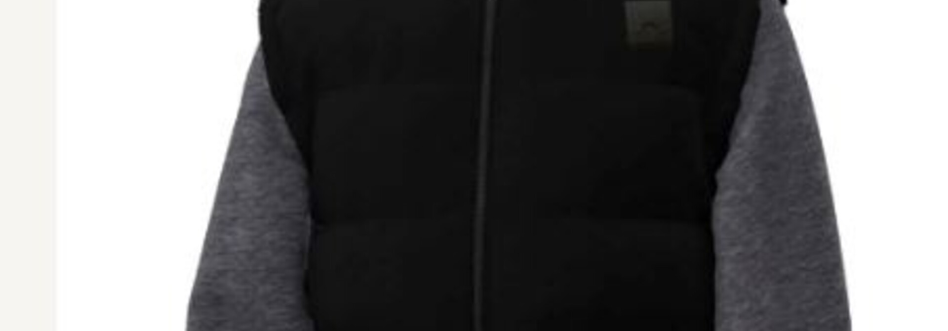 Veste PUFFER Hoodie 2FER NOIR - UAC SPACES JUNIOR