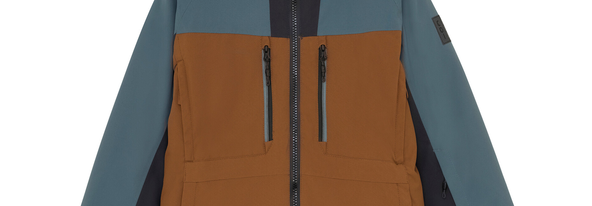 Manteau de Ski JR. - CAMEL BLUE