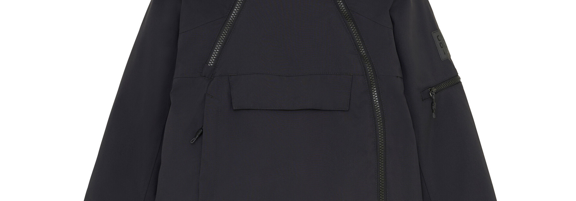 Manteau de Ski JR. - NOIR