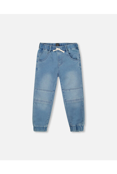 Joggers TERRY Denim - LES ESSENTIELS