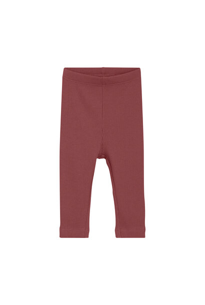 Leggings RIB - ROSE