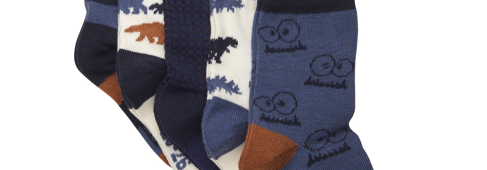Chaussettes PQT DE 5 - ANIMAUX ENCHANTÉS
