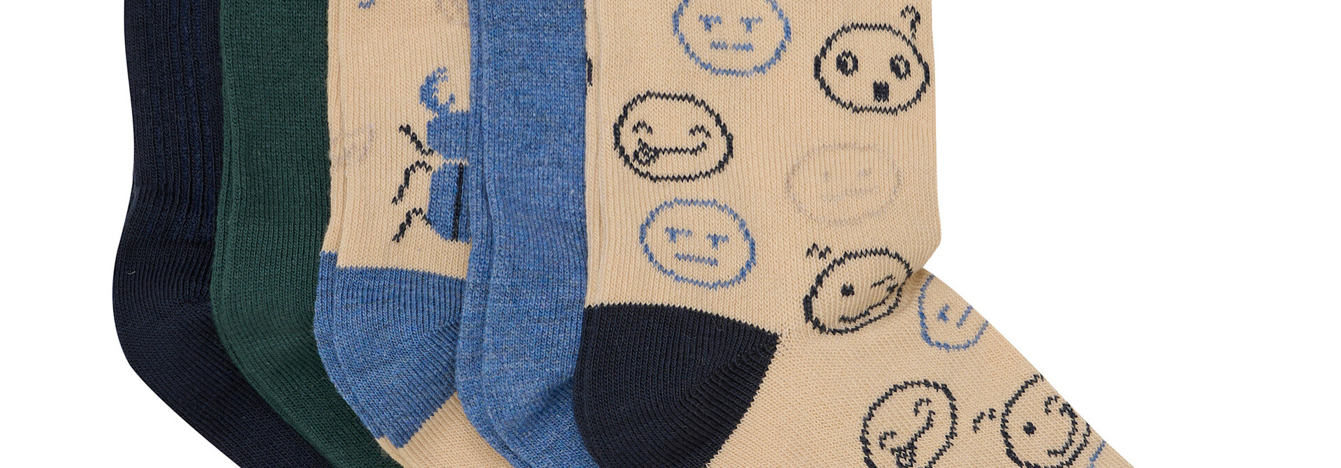 Chaussettes PQT DE 5 - INSECTES RIGOLOS