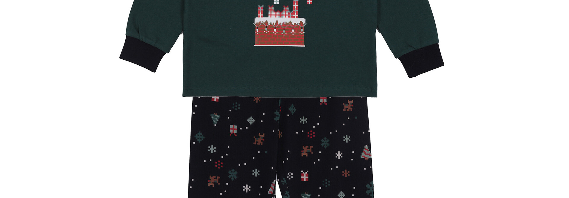 Collection des fêtes - Pyjama PÈRE NOEL PIXEL