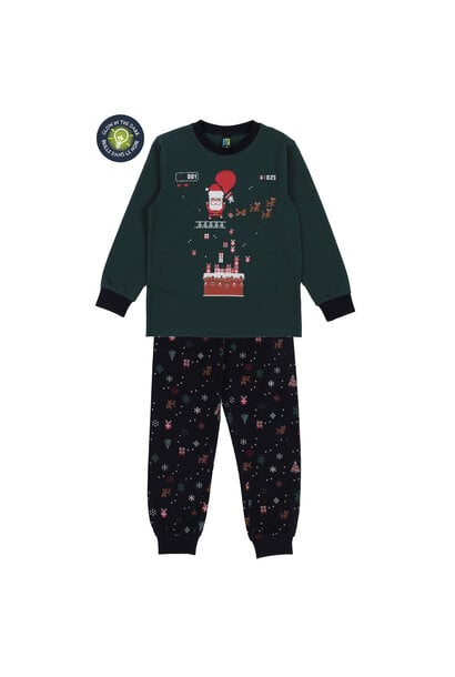 Collection des fêtes - Pyjama PÈRE NOEL PIXEL