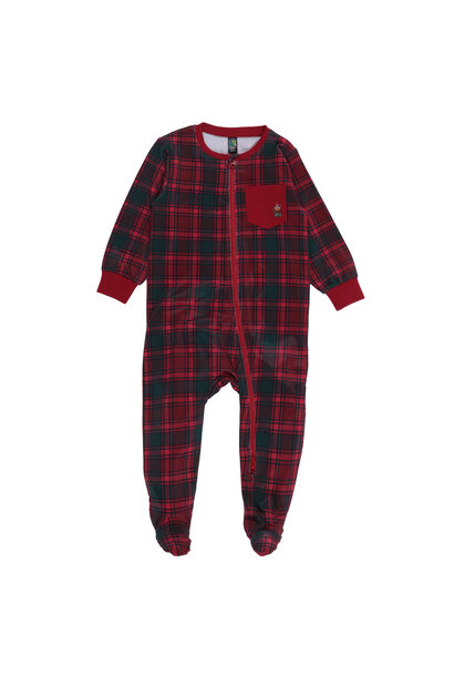 Collection des fêtes - Pyjama une-pièce CARREAUX