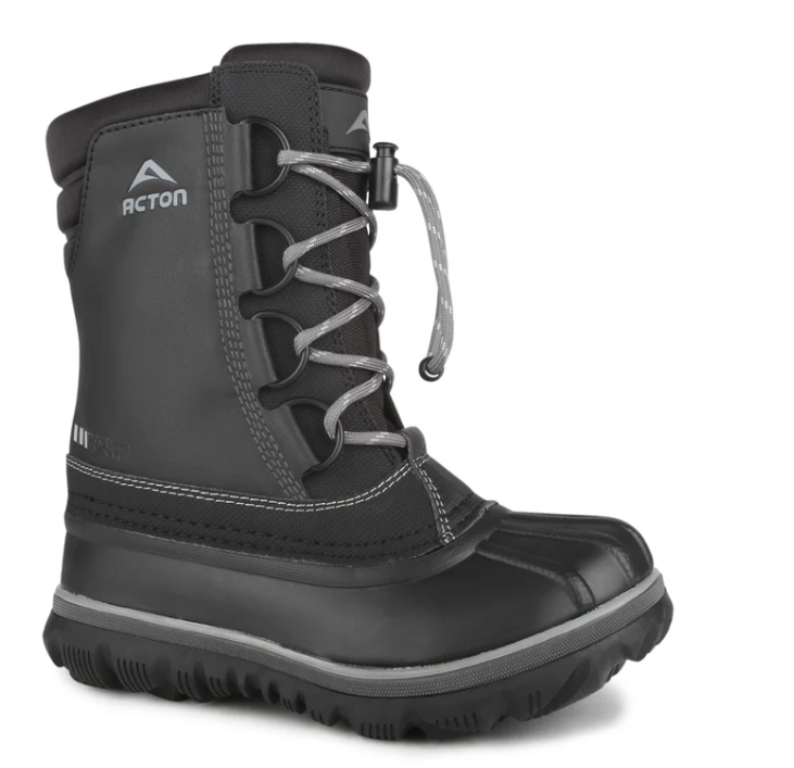 ROCK - Bottes d'hiver Junior (Noir)-1