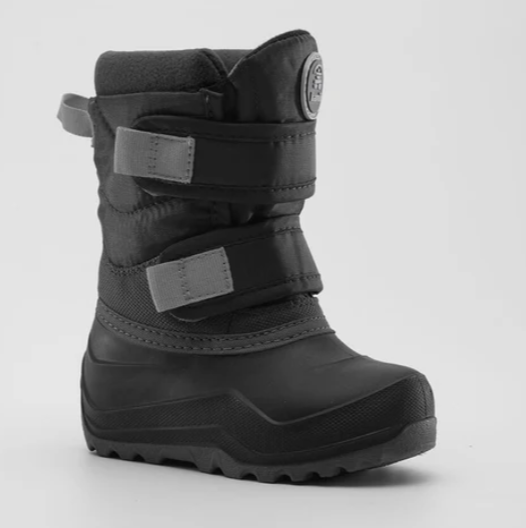 HIBOU - Bottes d'hiver enfant (Noir)-1