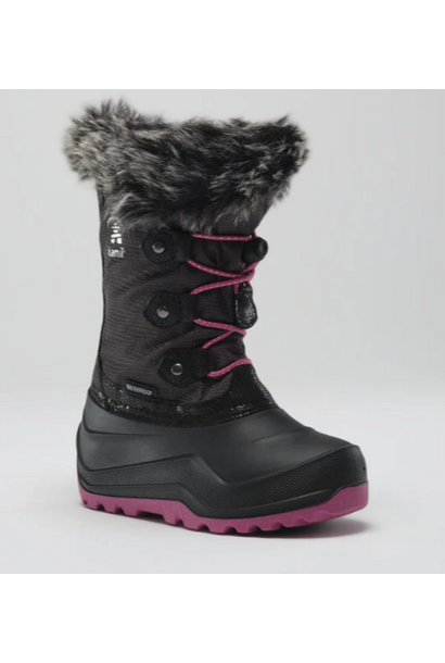 POWDERY3 - Bottes d'hiver junior (Charbon)