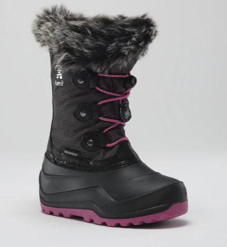 POWDERY3 - Bottes d'hiver junior (Charbon)-1