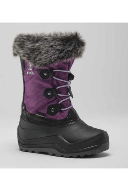 POWDERY3 - Bottes d'hiver junior (Raisin)