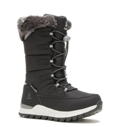PRAIRIE2 - Bottes d'hiver junior ( Noir)-1