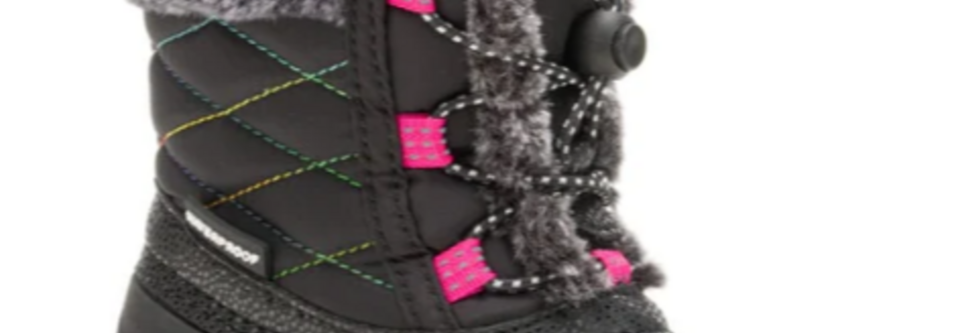 STAR4T - Bottes d'hiver enfant (Noir)