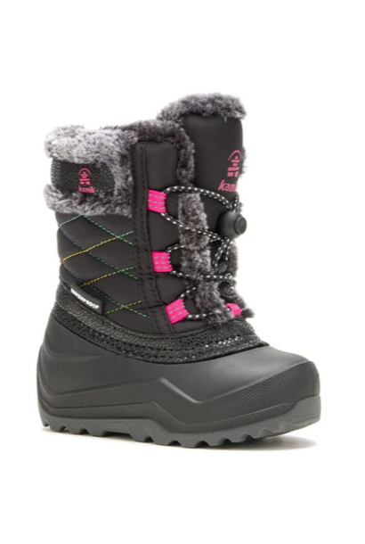 STAR4T - Bottes d'hiver enfant (Noir)