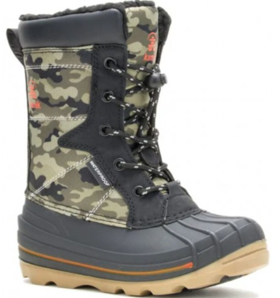 SURFER - Bottes d'hiver junior ( Camo-Vert)-2