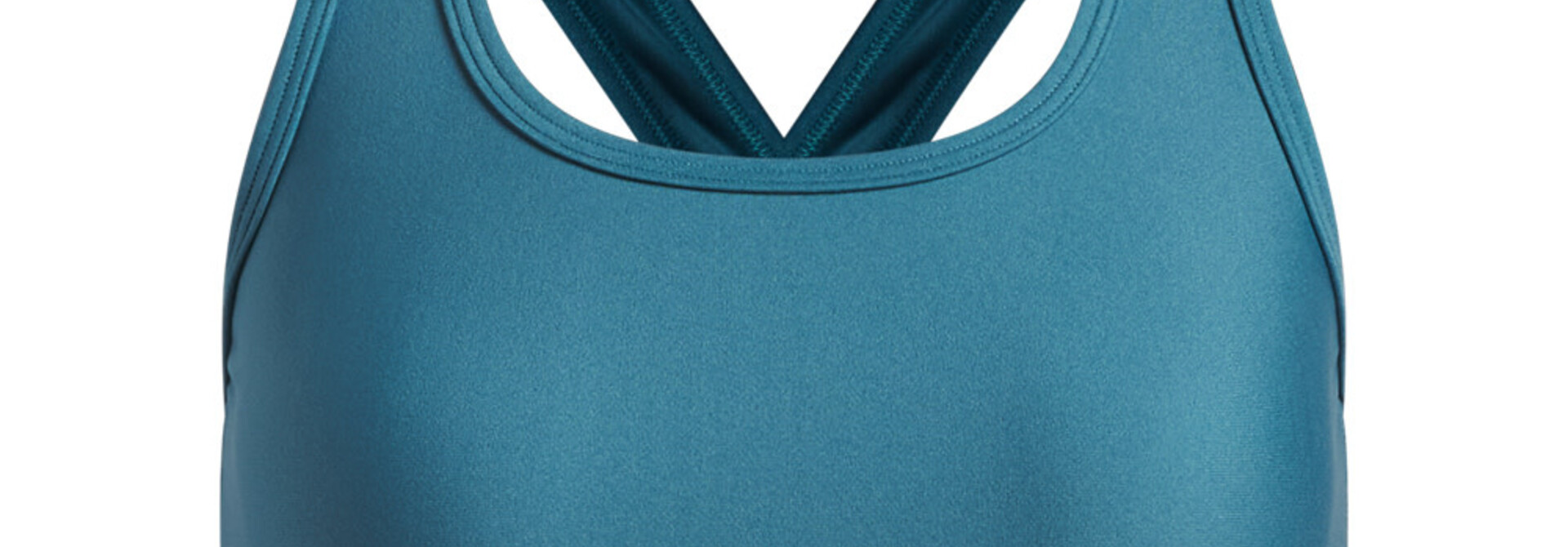 Top Bleu CROSSBACK Bande Logo