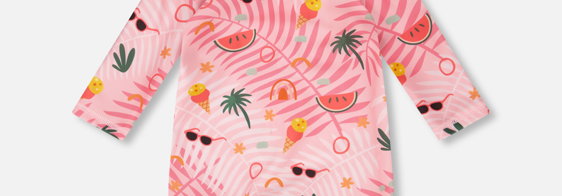 Rashguard une pièce JUNGLE MINI - COMME UN POISSON DANS L'EAU