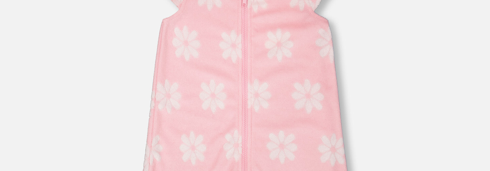 Robe de plage ratine FLEURS - COMME UN POISSON DANS L'EAU