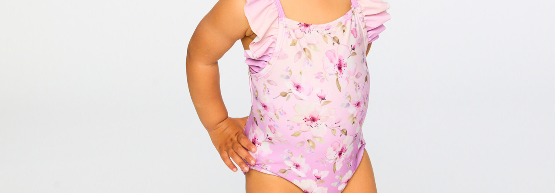 Chapeau de plage LILAS MINI - COMME UN POISSON DANS L'EAU