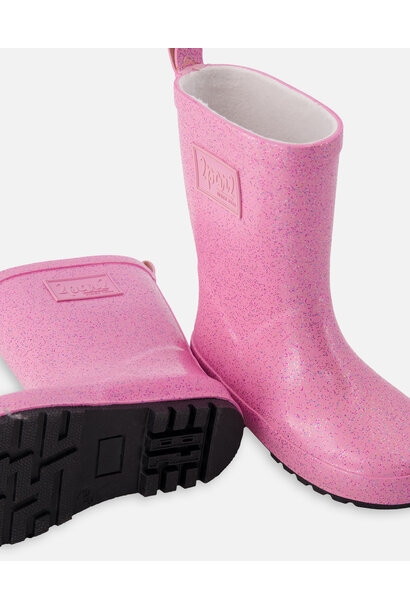 Bottes de pluie ROSE GLITTER - BRISE DE PRINTEMPS