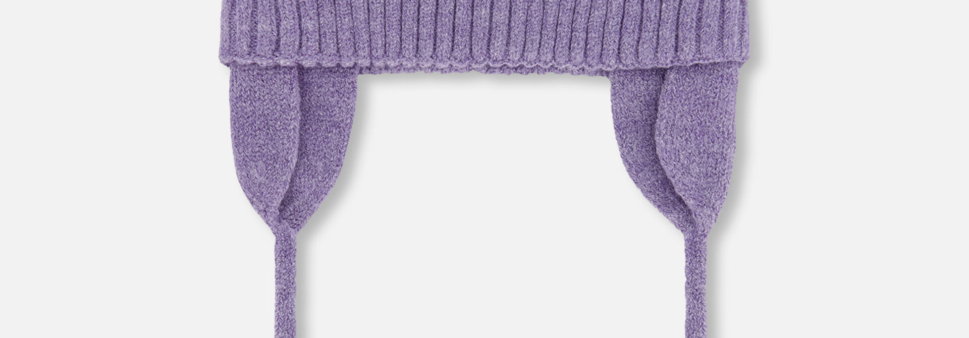 Tuque tricot bébé LILAS MINI - BRISE DE PRINTEMPS