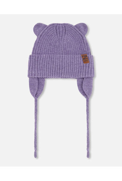 Tuque tricot bébé LILAS MINI - BRISE DE PRINTEMPS