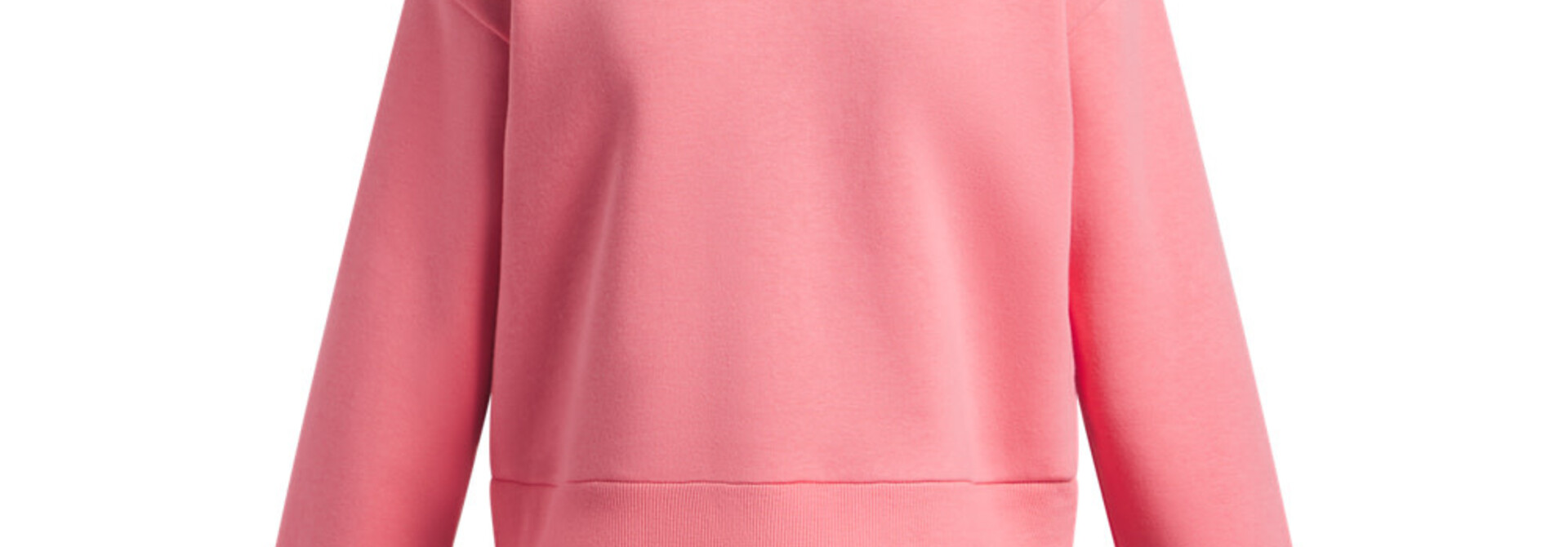 Hoodie CROP RIVAL FLEECE Rose