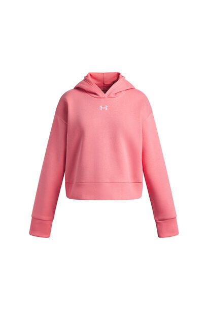 Hoodie CROP RIVAL FLEECE Rose