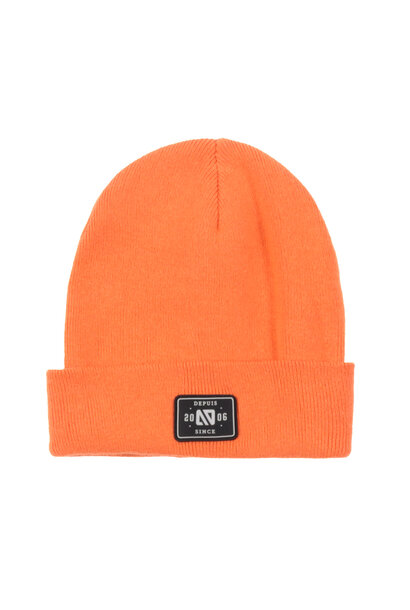 Tuque en tricot - PELURE D'ORANGE