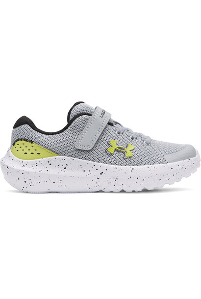 Chaussure de course GRIS UA Surge4AC JUNIOR